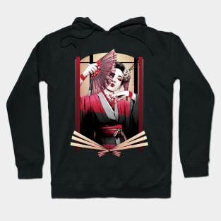 Skull Demon Geisha Hoodie